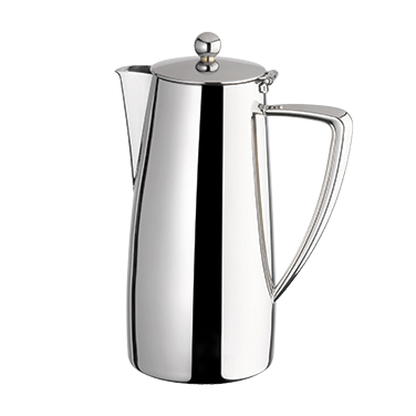 Coffee Server with Hinged Lid 18/10 Stainless Steel Mirror Finish 64 oz.
