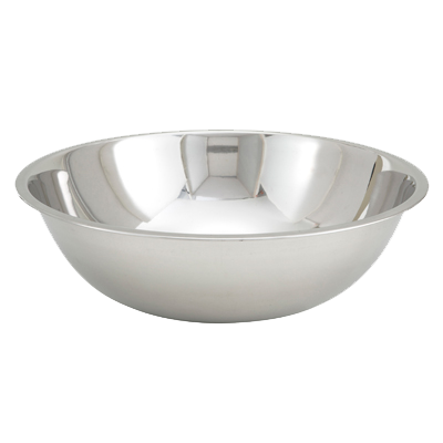 superior-equipment-supply - Winco - Stainless Steel Heavy Duty 16-3/8" Diameter Mixing Bowl 13 Quart