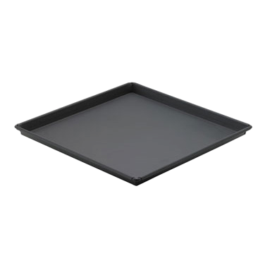 Sicilian Pizza Pan Square Heavyweight Cold Rolled Steel 16" x 16" x 1"