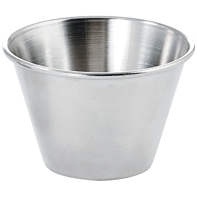 Sauce Cup 4 oz. Stainless Steel - One Dozen