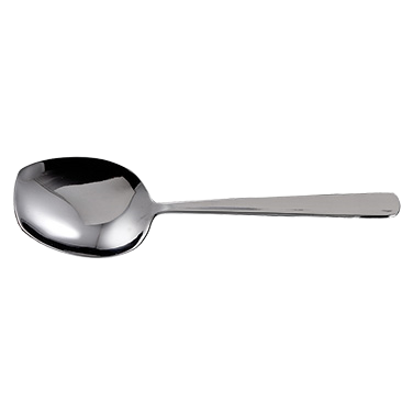 Serving Spoon Solid Extra Heavy Stainless Steel 8-1/4" - One Dozen