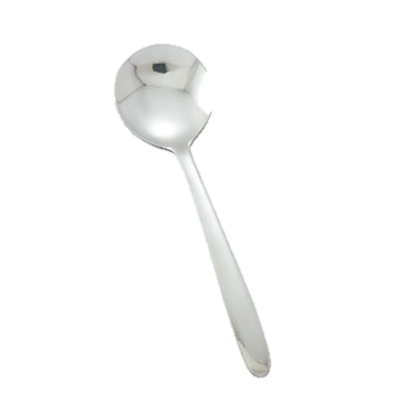 superior-equipment-supply - Winco - Winco Heavy Weight Stainless Steel Flute Bouillon Spoon