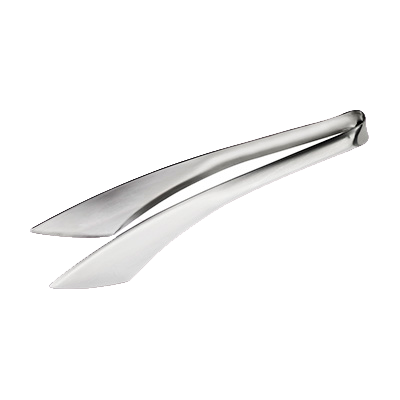 Serving Tongs 18/8 Stainless Steel Satin Finish 8-1/2"
