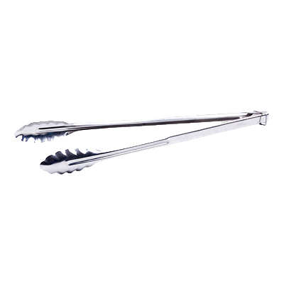 Utility Tongs with Locking Ring 0.9 mm Stainless Steel 16"