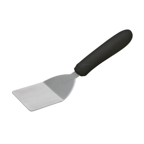 Mini Turner Stainless Steel with Black Polypropylene Handle 2" x 2-1/4" Blade