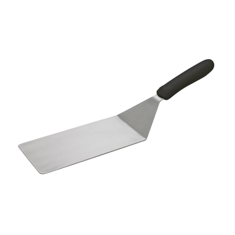 Turner Stainless Steel with Black Polypropylene Handle 4" x 8" Blade