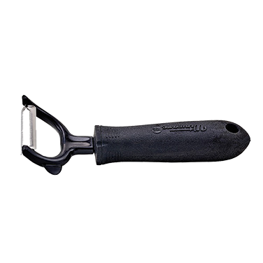 Peeler Stainless Steel Serrated Edge with Black Soft Grip Handle 6-1/2"