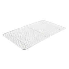 Wire Pan Grate Full Size Chrome-Plated 10" x 18"