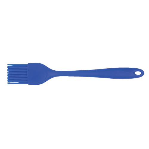 HIC Brush 10-3/4" Blueberry Blue 100% Pure Silicone