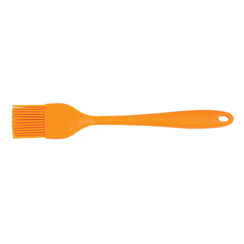 HIC Brush 10.75" Cantaloupe Orange 100% Pure Silicone