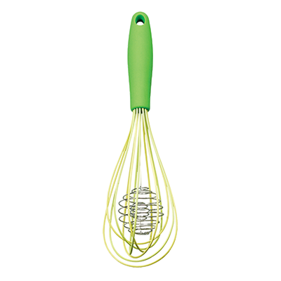 Ultimate Rapid Whisk 12" Green Silicone/Stainless Steel