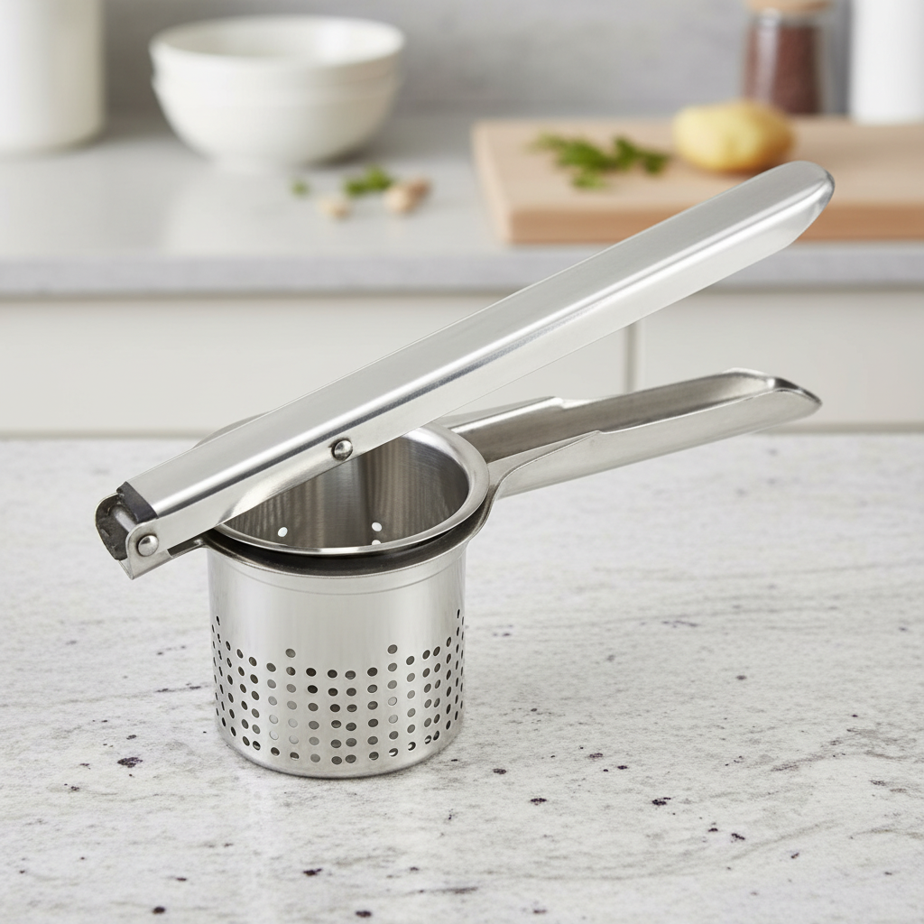 Economy Potato Ricer Round Stainless Steel 10