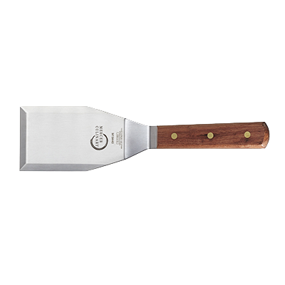 superior-equipment-supply - Mercer Tool - Mercer Culinary Japanese Stainless Steel 5" x 3" Blade Praxis Turner With Rosewood Handle