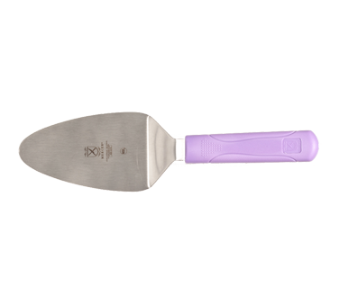 superior-equipment-supply - Mercer Tool - Mercer Culinary Stainless Steel 5" x 3" Blade Pie Server With Purple Handle