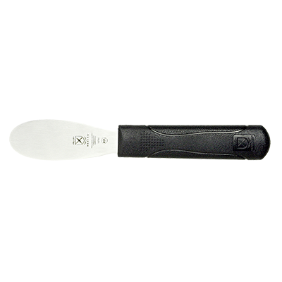 superior-equipment-supply - Mercer Tool - Mercer Culinary Stainless Steel 3-1/2" Blade Spreader With Black Handle