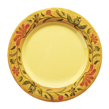 GET Enterprise Venetian™ Plate 6-1/2" Wide Rim Melamine - 12/Case