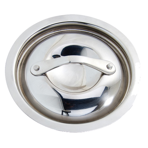Lid Round with Handle 18/8 Stainless Steel for 3-1/2" Sauce Pan