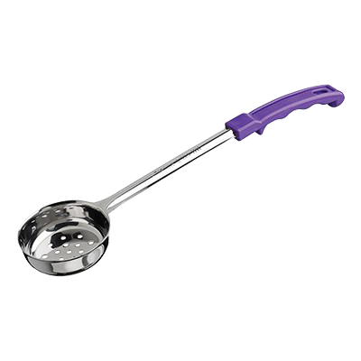 Food Portioner Perforated Stainless Steel 2 oz. Purple