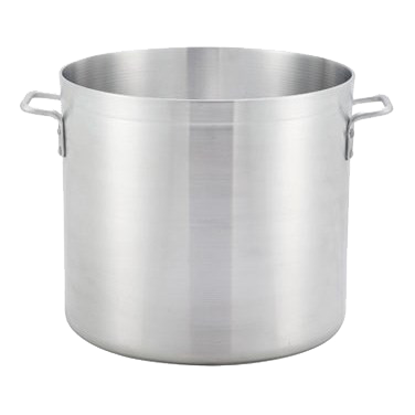 Winware Stock Pot Heavyweight Aluminum 100 qt. 20" Diameter x 17-3/4" Height