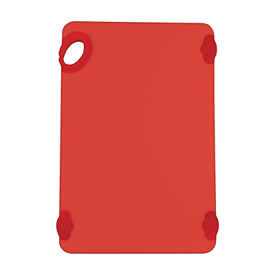 STATIKBoard™ Cutting Board Red BPA Free Co-Polymer 12" x 18" x 1/2"