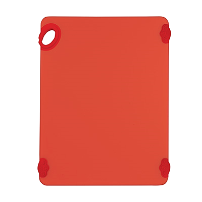 STATIKBoard™ Cutting Board Red BPA Free Co-Polymer 15" x 20" x 1/2"