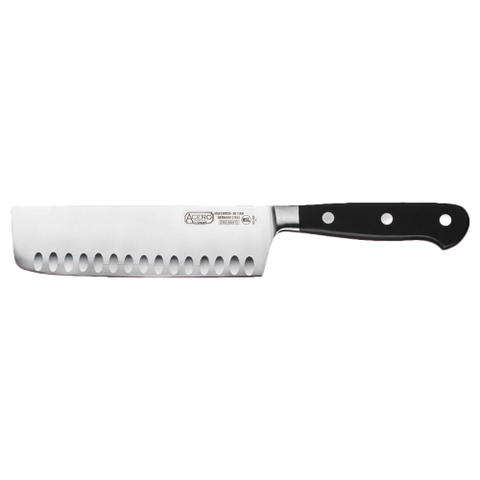 Acero Nakiri Knife 7" Blade Forged Stainless Steel with POM Handle 11-3/4" O.A.L.