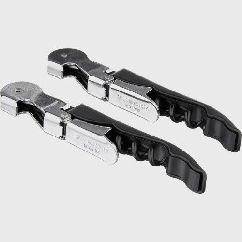 Mercer Culinary Waiter's Corkscrew Black Pack Of 2