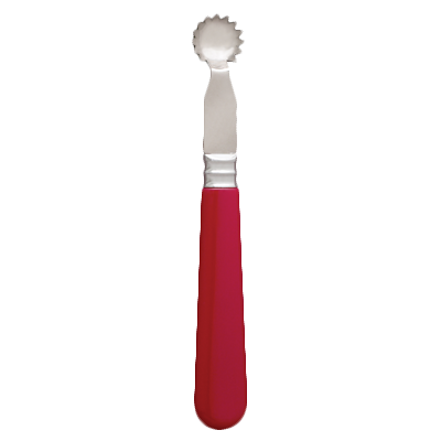Harold Imports Tomato Corer 6.5" Silver Red Stainless Steel/Plastic