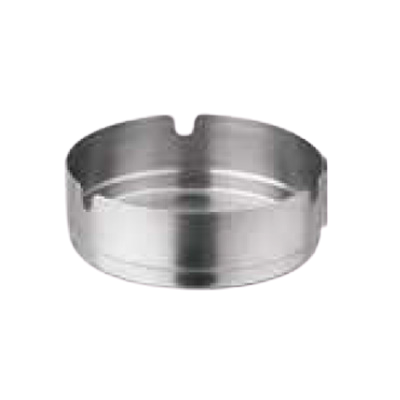 Ash Tray Round Stainless Steel 4" Diameter