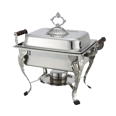 Crown Chafer Oblong Stainless Steel 4 qt.