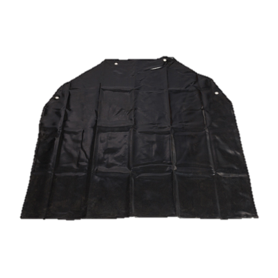 superior-equipment-supply - Winco - Bib Apron Latex Black 44-1/2"L x 37"W