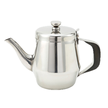 superior-equipment-supply - Winco - Stainless Steel Gooseneck Teapot With Handle & Mirror Finish 32 oz