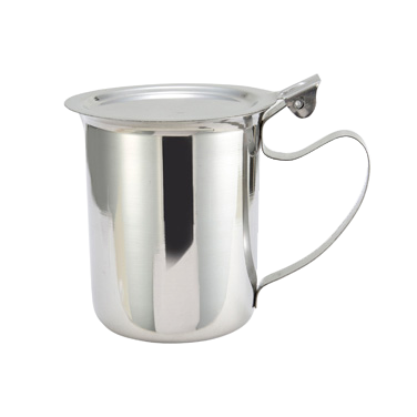 Server/Creamer with Cover & Handle Stainless Steel 10 oz.