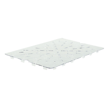 Drain Shelf for PFSF Clear Polycarbonate 18" x 26"