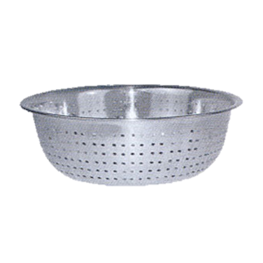 superior-equipment-supply - Winco - Chinese Colander 13" Stainless Steel, 2.5 mm Holes