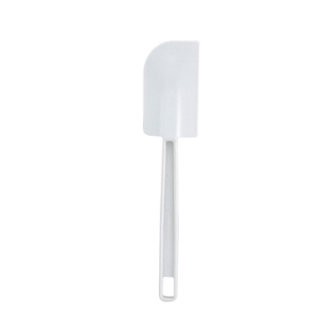 Scraper White BPA Free Plastic 10" Flat Blade