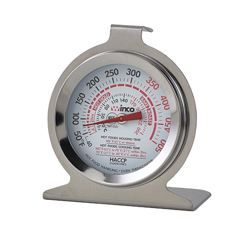 Oven Thermometer 40° to 500° F Dial Face