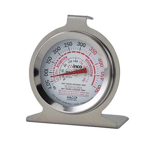 Oven Thermometer 40° to 500° F Dial Face