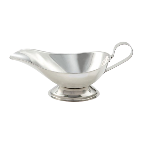 Gravy Boat with Handle Stainless Steel 8 oz.