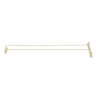 Winco Wire Glass Hanger Brass Plated 24" GH-24