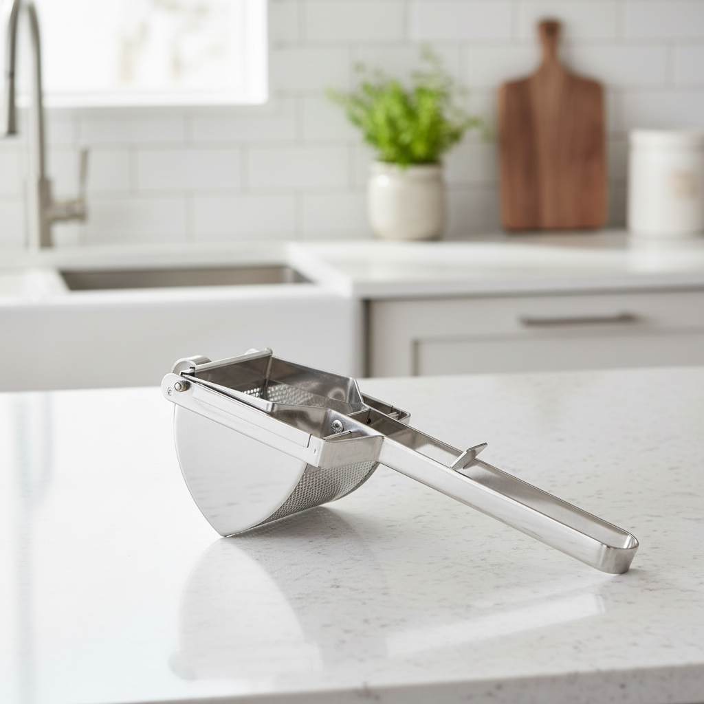 Winco Potato Ricer Square Stainless Steel 17"L PR-16