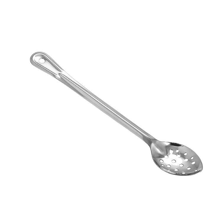 Basting Spoon Perforated With 1.2 mm Stainless Steel 15"