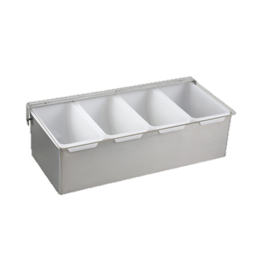 superior-equipment-supply - Winco - Stainless Steel Condiment Dispenser 4 Compartment