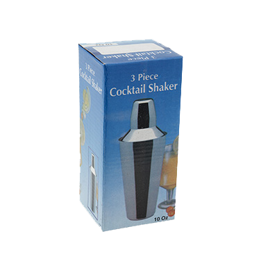 superior-equipment-supply - Winco - Winco Stainless Steel Three Piece 10 oz. Cocktail Shaker