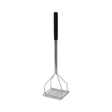 Potato Masher Nickel Plated with Chrome Plated & Polypropylene Handle 5-1/4" x 24"L