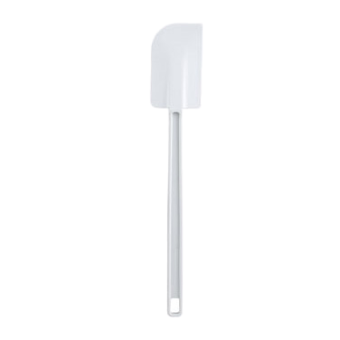 Scraper White BPA Free Plastic 16" Flat Blade