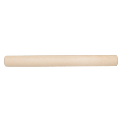 Harold Imports Bakers Rolling Pin 20" x 2" Brown Solid Rock Maple Wood SFI Certified