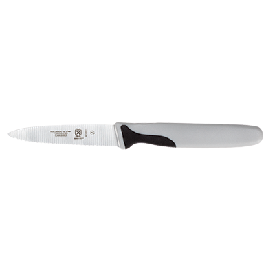 Millennia® High-Carbon Japanese Steel Slim Serrated Paring Knife Gray 3"