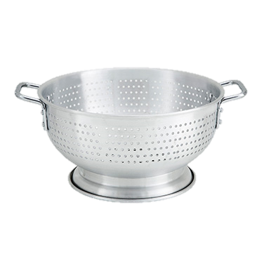 superior-equipment-supply - Winco - Winco Aluminum Colander 11 qt  15" dia. 5-3/4"H