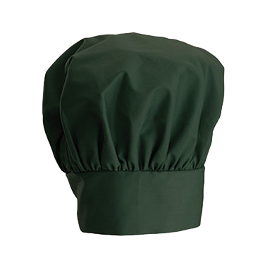 superior-equipment-supply - Winco - Chef Hat Green 13" Adjustable Velcro